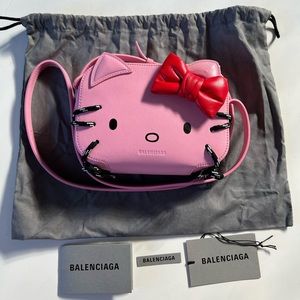 Balenciaga Hello Kitty Pink Camera Bag